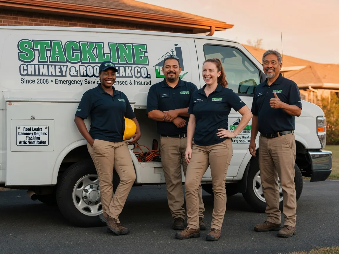 Chimney flashing repair company in Albertson, NC